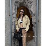 Yves Saint Laurent is a musthave for European and American supermodels traveling ” Liya Retro luggage bag/bowling briefcaseInvincible functionality with full leather calf leather - Image 9