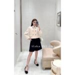 Dior Super Beautiful24ss Summer New Collection, IDLY socialite temperament, French style onepiece leather rhinestone sandals, women's summer hollow square buckle highheeled sandals - Image 24
