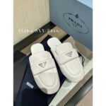 Prada   Street Photography Artifact  Super Comfortable 24ss Newly Upgraded Bread Slippers. Three colors to choose from, imported calf leather material - Image 4
