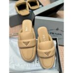 Prada   Street Photography Artifact  Super Comfortable 24ss Newly Upgraded Bread Slippers. Three colors to choose from, imported calf leather material - Image 8