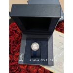 PIAGET's Exquisite White Rich Beauty Private Clothing Dressing Accessories  Full Diamond Disc "Time Runs" Women's Watch  Genuine crocodile embossed watch strap - Image 5