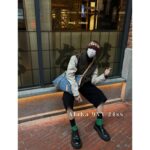 LOUIS VUITTON is a stunningly beautiful one   24c Spring/Summer New Collection Cowboy Carryall Large is Coming39  30  15 Heavy Industry Imported Enzyme Washed Cowboy Laser Hot Stamping - Image 3