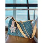 LOUIS VUITTON is a stunningly beautiful one   24c Spring/Summer New Collection Cowboy Carryall Large is Coming39  30  15 Heavy Industry Imported Enzyme Washed Cowboy Laser Hot Stamping - Image 10