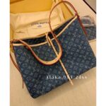 LOUIS VUITTON is a stunningly beautiful one   24c Spring/Summer New Collection Cowboy Carryall Large is Coming39  30  15 Heavy Industry Imported Enzyme Washed Cowboy Laser Hot Stamping - Image 15