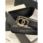 Chanel's "musthave wardrobe outfit for white and rich beauty"   24p latest Xiushui Diamond logo genuine leather belt. - Image 6