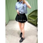 Prada 9.27 23a latest thick soled gear glossy leather thick soled sponge shoes. Show off your long legs and height, with a strong girlish vibe