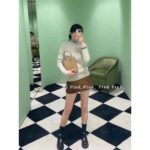 Prada 9.27 23a latest thick soled gear glossy leather thick soled sponge shoes. Show off your long legs and height, with a strong girlish vibe - Image 12