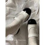 Chanel's "Mary Jane Exclusive Princess" 23k latest model. Self retained shiny cowhide round toe doll single shoe - Image 9