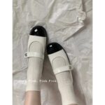 Chanel's "Mary Jane Exclusive Princess" 23k latest model. Self retained shiny cowhide round toe doll single shoe - Image 11