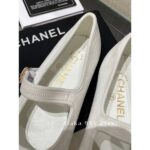 Chanel  The most beautiful pair of 24C Mary Jane is hereMilk white is really cute, imported original C corduroy fabric. Self retention funds - Image 8
