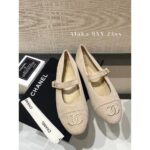 Chanel  The most beautiful pair of 24C Mary Jane is hereMilk white is really cute, imported original C corduroy fabric. Self retention funds - Image 9