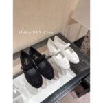 Chanel  The most beautiful pair of 24C Mary Jane is hereMilk white is really cute, imported original C corduroy fabric. Self retention funds - Image 11