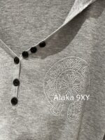 Chrome Hearts Reserved/2022ss Early Autumn New Cruo   Cross hot stamping fashionable sports suit women's hooded sweatshirt casual wide leg pants twopiece set trendy autumn casual lazy suit, this set is still the most practical to wear, giving people a comfortable and free relaxed state! Highlighting the casual and lazy temperament, the printed pattern has many scenes, with some exquisite and unique feelings. The high waisted design enhances the waistline and elongates the leg lines, creating a paper figure effect - Image 9
