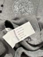 Chrome Hearts Reserved/2022ss Early Autumn New Cruo   Cross hot stamping fashionable sports suit women's hooded sweatshirt casual wide leg pants twopiece set trendy autumn casual lazy suit, this set is still the most practical to wear, giving people a comfortable and free relaxed state! Highlighting the casual and lazy temperament, the printed pattern has many scenes, with some exquisite and unique feelings. The high waisted design enhances the waistline and elongates the leg lines, creating a paper figure effect - Image 25