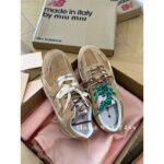 Miumiu x Newblance530   24ss Early Spring Show CollectionRetro Melad colored sneakers are here. Invincible comfortable retro versatile gift box packaging. - Image 8