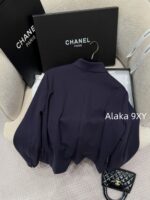 CHANEL 24B Autumn/Winter New Collection  Cotton padded sports and leisure jacket with zipper style stand up collar pocket for women. Highly comfortable and sporty to wear - Image 15