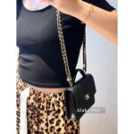 CHANEL 5c Early Spring New Collection/High Cost Performance  One pack three back imported original Chang caviar cowhide backpack  Little Book Bag Girl - Image 3