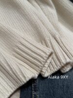 celine   24FW AutumnWinter New Collection Heavy Industry Triumph Men Pocket Logo Knitted Sweater Women's Stand up Collar Cardigan Lazy Wool Sweater Jacket Women - Image 12