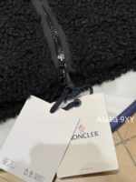 Moncler   24 Autumn/Winter New Collection Plush Lamb Hair Teddy High Collar Jacket Down Jacket. 90 National Standard White Duck Velvet Material - Image 5