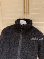 Moncler   24 Autumn/Winter New Collection Plush Lamb Hair Teddy High Collar Jacket Down Jacket. 90 National Standard White Duck Velvet Material - Image 13