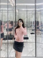 Yves Saint Laurent Y  2024 Autumn/Winter New Collection  Starry Sky Sparkling Heavy Industry Hot Diamond Long Sleeve Round Neck Knitted Cardigan Women's Lazy Style Single breasted Sweater Coat - Image 29