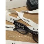 Chanel Wang Yibo's main promotion in this issue  24 CoCo Neige SeriesDiamond Starry Sky Narrow Edition Sunglasses   Handsome and versatile, unbeatable, showing off a small face. Gift box packaging - Image 11