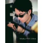 Chanel Wang Yibo's main promotion in this issue  24 CoCo Neige SeriesDiamond Starry Sky Narrow Edition Sunglasses   Handsome and versatile, unbeatable, showing off a small face. Gift box packaging - Image 12