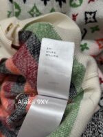 LOUIS VUITTON   24ss Autumn/Winter New CollectionColorful Jacquard Letter Logo Color blocked Vneck Knitted Cardigan Women's Wool Material - Image 17