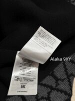 VALENTINO 2024 Autumn/Winter Collection  Double sided full printed logo embroidered zipper knitted hooded jacket cardigan casual top made of 100 wool material - Image 3