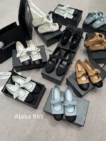 CHANEL    Early Spring New Milan Fashion Show Collection  Super Hot Butterfly Knot Rabbit Ears Mary Jane Single Shoes for Women. Imported sheepskin is super comfortable - Image 13