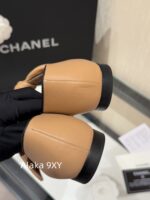 CHANEL    Early Spring New Milan Fashion Show Collection  Super Hot Butterfly Knot Rabbit Ears Mary Jane Single Shoes for Women. Imported sheepskin is super comfortable - Image 43