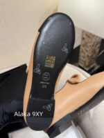 CHANEL    Early Spring New Milan Fashion Show Collection  Super Hot Butterfly Knot Rabbit Ears Mary Jane Single Shoes for Women. Imported sheepskin is super comfortable - Image 47