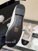 CHANEL    Early Spring New Milan Fashion Show Collection  Super Hot Butterfly Knot Rabbit Ears Mary Jane Single Shoes for Women. Imported sheepskin is super comfortable - Image 52