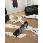 Chanel Wang Yibo's main promotion in this issue  24 CoCo Neige SeriesDiamond Starry Sky Narrow Edition Sunglasses   Handsome and versatile, unbeatable, showing off a small face. Gift box packaging - Image 15