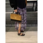 Chanel In Stock 🤎 2025A Haute Atelier Runway Briefcase - Suede Color-Block w/ Detachable Chain ⛓️ Full YKK Hardware & Messenger Style