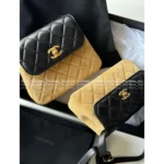 Chanel First Stock Available 🤎 25A Spring/Summer Collection - Vintage Chic Suede Flap Bag w/ Imported Hardware