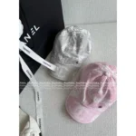 Chanel 25C Spring/Summer Collection 🧢 Coco Print Baseball Cap - Premium Denim with Signature Logo