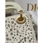 Dior 2025 Limited Edition ⭐️ Silk Satin Embroidered Lady Dior Bag - Crystal Beaded "Socialite Collector's Piece" - Image 3