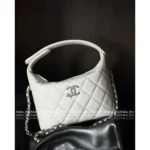 Chanel First Stock Available! 2025B Crystal Star Logo Caviar Leather Box Bag - Multi-Way (Handheld/Crossbody) - Image 5