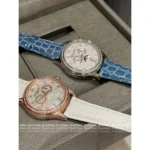 PatekPhilippe Moissanite Sister Collection ⌚️ Premium Automatic Watch - Japan-Made 9015 Movement & Sapphire Glass - Image 4