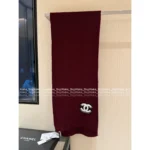 Chanel 25B Fall/Winter Collection ❄️ Towel-Embroidered Logo Set - 100% Kashmir Cashmere Scarf/Beanie/Gloves - Image 9