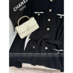 Chanel 25B Fall/Winter Collection 🔛 Women's 100% Imported Cashmere Knit Cardigan Coat - 4-Pocket Bathrobe Style - Image 15