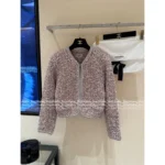 Chanel 2025B Early Fall Collection 🌈 Runway-Grade Colorful Tweed Jacket - Heavyweight Bouclé Knit w/ Crystal-Edge Buttons - Image 18
