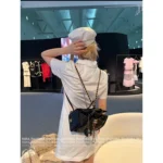 Chanel 25/26 Fall-Winter Collection 🖤 25Bag Drawstring Backpack - Caviar Leather w/ Chain ⛓️ Logo & Adjustable Straps 🎒 - Image 3