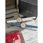 PatekPhilippe Moissanite Sister Collection ⌚️ Premium Automatic Watch - Japan-Made 9015 Movement & Sapphire Glass - Image 3
