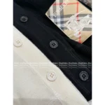 BURBERRY 2025 Early Fall Collection 🐑 Equestrian Embroidered Cardigan - 100% Wool V-Neck Knit Coat - Image 9