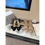 Dior 2025 Spring/Summer Collection 🎀 3D Bow Heels - Pearl Logo Strappy Sandals & Pumps