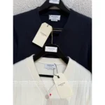 THOM BROWNE 2025SS Early Fall Collection 👧 Women's V-Neck Cardigan - Imported Lambswool & Cashmere Blend 🐑 - Image 4
