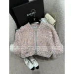 Chanel 2025B Early Fall Collection 🌈 Runway-Grade Colorful Tweed Jacket - Heavyweight Bouclé Knit w/ Crystal-Edge Buttons - Image 16