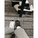 Chanel 2025B Early Fall Collection 🔍 Platform Biscuit Sneakers - Metallic Logo & Color-Block Design (3 Colors) - Image 22